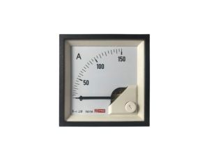 Amperomierz analogowy panelowy 150 (Scle) A, 150/5 (CT) A, 5 (Input) A AC -10C do +65C RS PRO