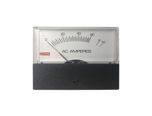 Amperomierz analogowy panelowy 10 (Input) A, 120 (Scale) A AC 0C do +60C RS PRO