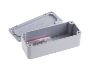 Obudowa ekranowana Szary, 89.1 x 35 x 30.3mm, RS PRO