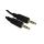 Kabel Jack audio, złącze A: Męskie, złącze B: Męskie, 500mm