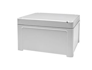 Obudowa ogólnego użytku Szary IP65 Poliuretan, 130 x 130 x 75mm, RS PRO