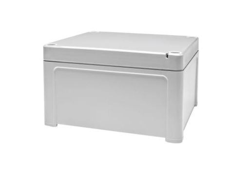Obudowa ogólnego użytku Szary IP65 Poliuretan, 130 x 130 x 75mm, RS PRO