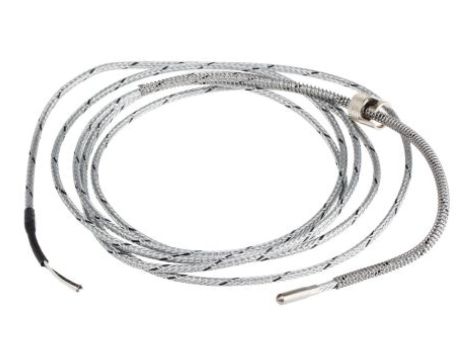 Termopara typ J do +400C 20mm kabel 2.5m, Stal nierdzewna 316 Zgodność z RoHS