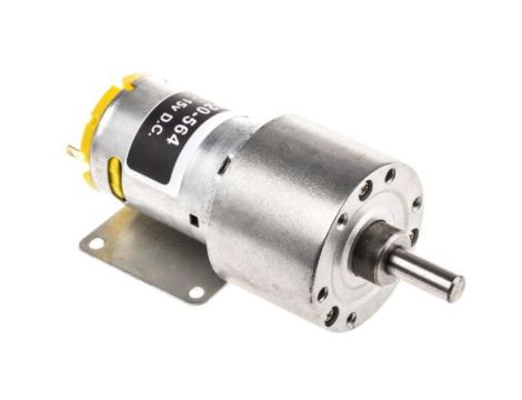 Motoreduktor DC, 4.5 15 V dc, 990 mA, 7,9 W., 728 obr./min, 916 gcm, RS PRO