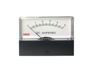 Amperomierz analogowy panelowy 5 (Input)A DC 0C do +60C RS PRO
