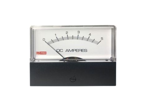 Amperomierz analogowy panelowy 5 (Input)A DC 0C do +60C RS PRO