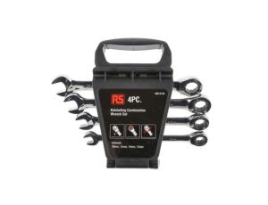 Zestaw narzędzi nastawnych 4 szt. Stal chromowo-wanadowa, RS PRO