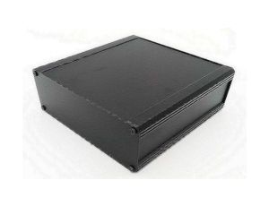 Obudowa radiatora Czarny IP40, 400 x 100 x 175mm, RS PRO