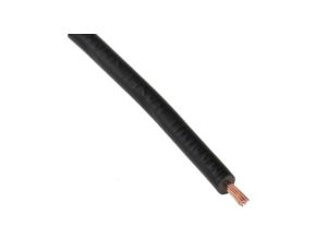 Przewód jednożyłowy linkowy, 2491X, 0,5 mm, 16/0,2 mm, 20 AWG, PVC, 500 V, Czarny, dł. 100m, RS PRO
