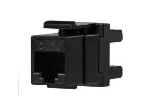 Moduł keystone RJ45 UTP kat.6 nieekranowany tylny montaż czarny NEKU