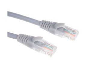 Kabel kat. 5e U/UTP Szary 1m