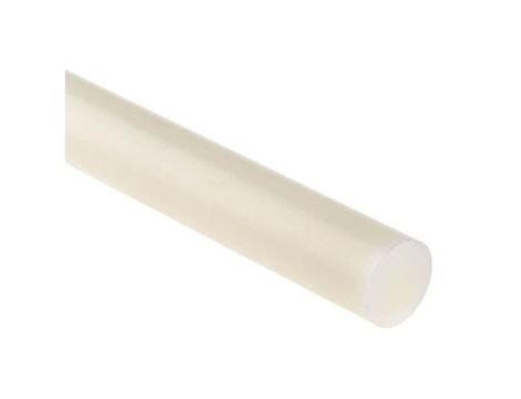 Pręt nylonowy, Ø 20mm x 1m, kolor: Biały