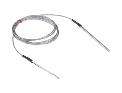 Termopara typ J do +350C 100mm kabel 2m, Stal nierdzewna IEC