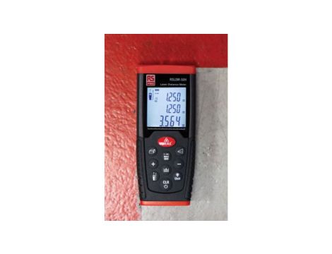 Miernik laserowy, RSLDM-50H, 0,05→ 50m, Klasa wyzwalania Class 2, 1,5 mm, LCD, 635nm