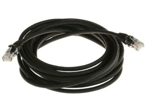 Kabel kat. 5e U/UTP Czarny 5m