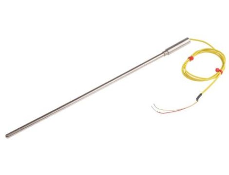 Termopara typ K do +1100C 250mm kabel 1m, Stal nierdzewna ANSI