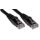 Kabel kategorii 6, Czarny, Wtyk RJ45/męski RJ45dł.: 3m, mat. koszulki: PVC