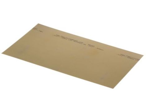 Zestaw podkładek regulacyjnych, Mosiądz, 0.001 → 0.015cal, Żółty