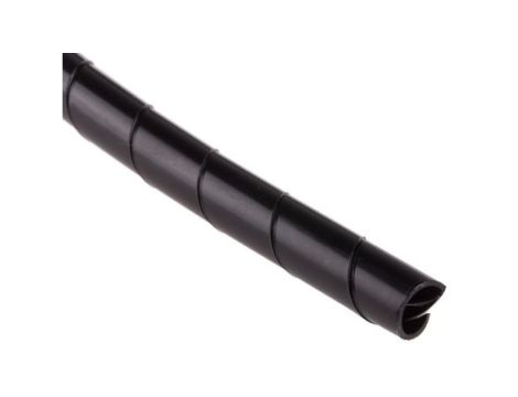 Opaska spiralna, Ø , Ø Maximum of 8mm, materiał: Nylonowy, kolor: Czarny, RS PRO 811-7702 /10szt./