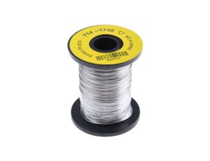 Drut oporowy +1150C Stop niklu i chromu 0.56mm Jednordzeniowy Maksymalnie +1150 C. RS PRO