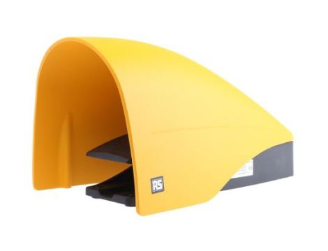 Przełącznik nożny o dużej wytrzymałości IP67 Konstrukcja o dużej wytrzymałości Chwilowy Aluminium odlewane, DP-CO 21 A