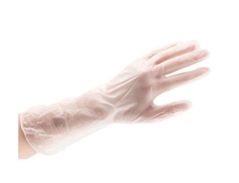 Rękawice jednorazowe Nie, roz. 7 – S, 100 szt., materiał: Winyl, RS PRO Jednorazowe