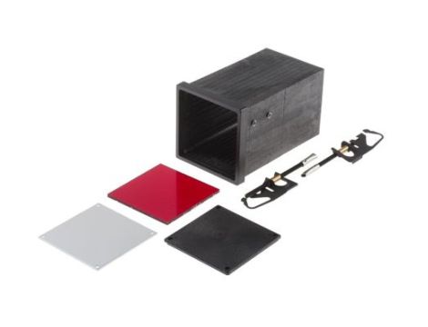 Obudowa urządzeń elektronicznych, Noryl, Czarny, 72 x 72 x 116mm, RS PRO