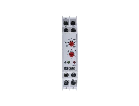 Timer Relay jednofunkcyjny 0.3 s → 30h SPDT 1-stykowy SPCO 24V ac