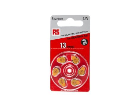 Bateria pastylkowa, PR48, 1.4V, 95mAh, RS PRO