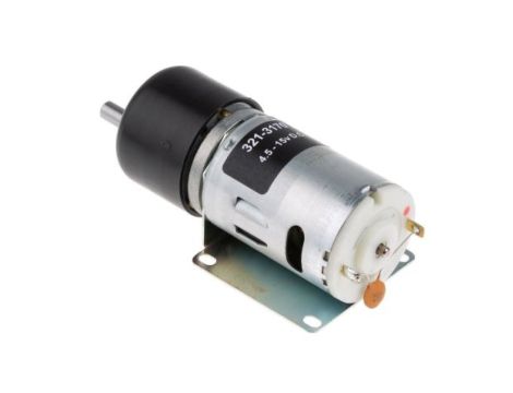 Motoreduktor DC, 2,81 A, 19,8 W, 18 obr./min, 59 Ncm, RS PRO