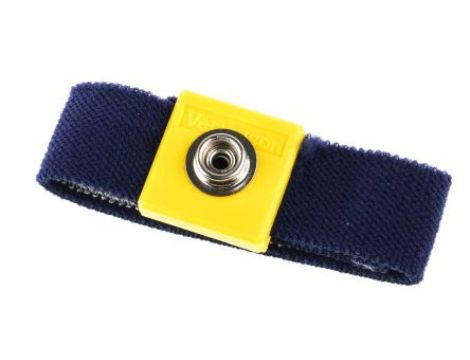 Antystatyczna opaska na nadgarstek, 10mm Tak, RS PRO Pojedynczy przewód