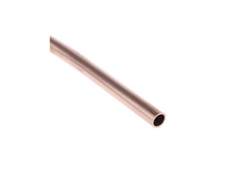 Rury miedziane, dł.: 10m, 81 bar, śr. wewn.: 6.4mm, śr. zewn.: 8mm