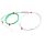 Termopara typ K do +1100C 500mm kabel 1m, Stal nierdzewna IEC