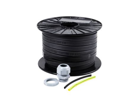 Taśma grzewcza, wydajność: 10W/m, kabel: Zabezpieczenie przed mrozem, dł.: 30m, Maks. +80C (bez zasilania)