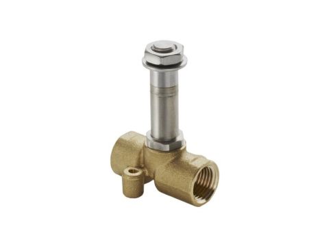 Zawór elektromagnetyczny 2-drogowy, NO, przyłącze G, 1/8cal, RS PRO