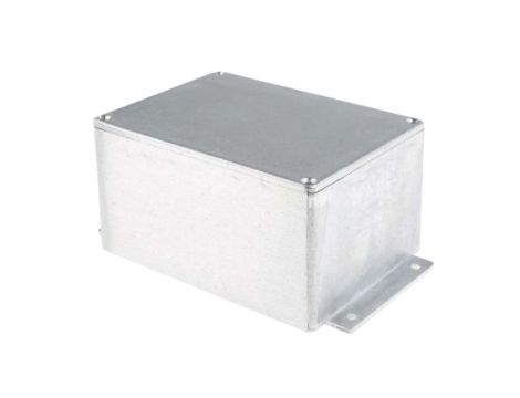 Obudowa ekranowana Srebrny z kołnierzem IP65 Neopren, 140 x 102 x 77mm, RS PRO