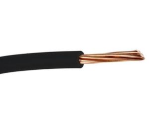 Jednożyłowy kabel sterowniczy CSA 2,5 mm, Maks. +70C 600 V Czarny, RS PRO
