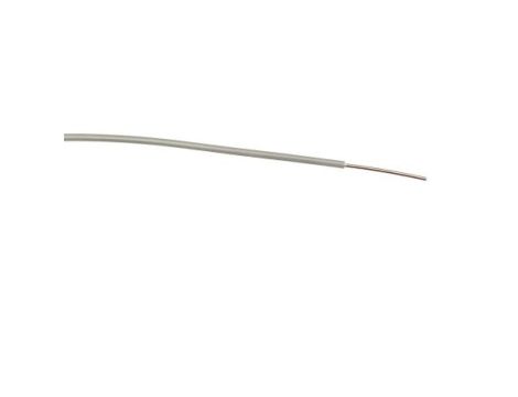 Przewód jednożyłowy linkowy, 0,6 mm, 1/0,6 mm, 19 AWG, PVC, 1 kV AC, Szary, dł. 100m, RS PRO