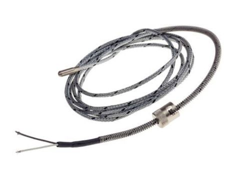 Termopara typ J do +600C 20mm kabel 2.5m, Stal nierdzewna 316 Zgodność z RoHS