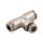 Adapter gwintowany teowy typu gwint – rura, 20bar