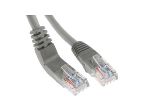 Kabel kat. 5e U/UTP Szary 1m