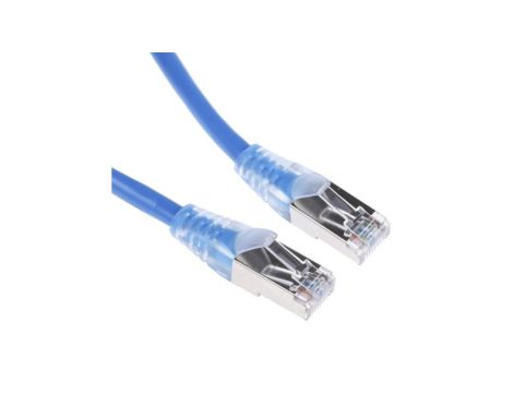 Kabel kat. 5e F/UTP Niebieski 2m
