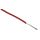 Przewód jednożyłowy linkowy, 0,5 mm, 16/0,2 mm, 20 AWG, PVC, 1 kV AC, Czerwony, dł. 500m, RS PRO