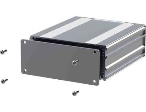 Obudowa urządzeń elektronicznych, aluminiowa, Srebrny, 220 x 108.5 x 45mm, RS PRO
