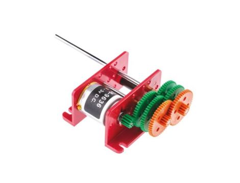 Motoreduktor DC, 1,05 A, 1,29 W, 4 - 3700 obr./min, 10.92 gcm, RS PRO