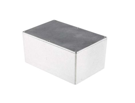 Obudowa ekranowana Srebrny IP66 Neopren, 222.2 x 146 x 106.5mm, RS PRO