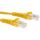 Kabel kat. 5e U/UTP Żółty 5m