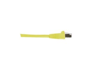Kabel kategorii 6, Żółty, Wtyk RJ45/męski RJ45dł.: 500mm, mat. koszulki: LSZH