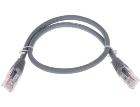 Kabel kat. 5e U/UTP Szary 500mm