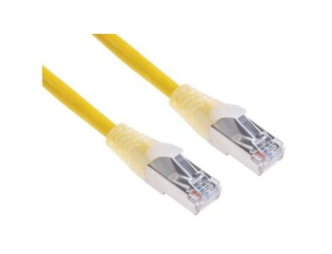 Kabel kat. 5e F/UTP Żółty 10m